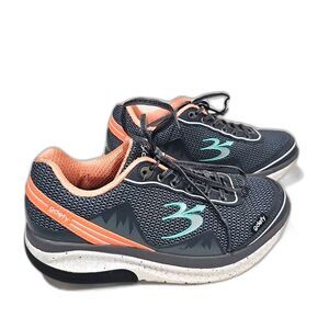 Gravity Defyer Gdefy Mighty Walk Womens Sz 9 Gray Pink Toning Shoes Lightly Used